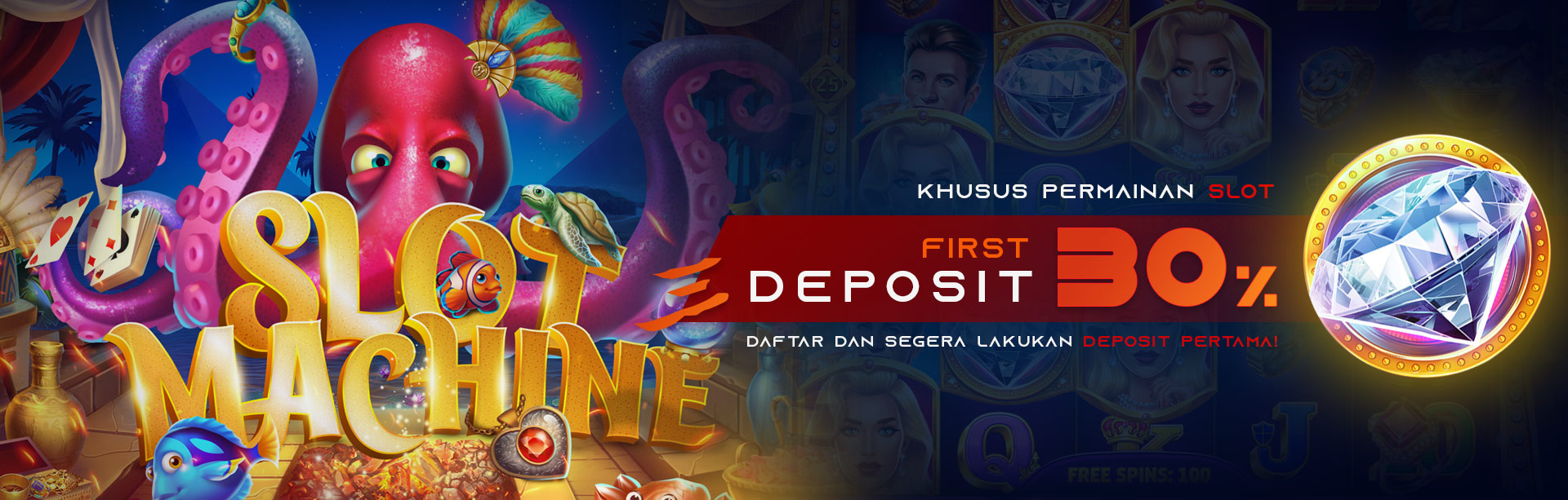 Bonus First Deposit 30%